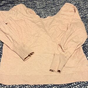 Light Pink Long Sleeve Sweater
